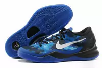 nike discount kobe 8 chaussures 2013 hommes with socks bao bleu-noir